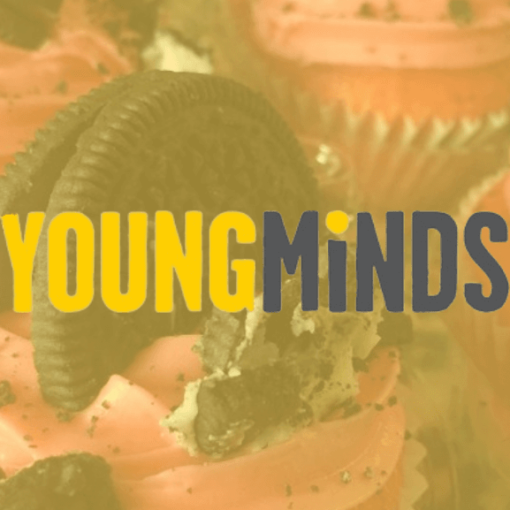 Young Minds Bake Sale Event image for use on our social media posts