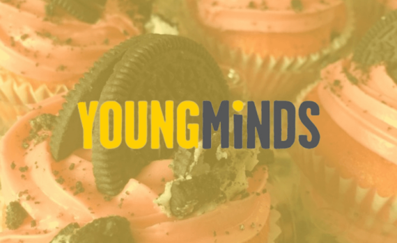 Young Minds Bake Sale Event image for use on our social media posts