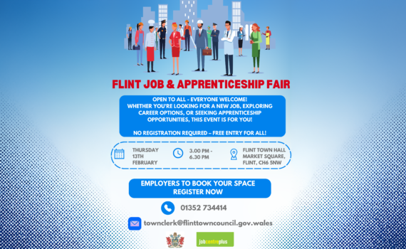 Social media image for the Flint Job & Apprenticeship Fair 2025