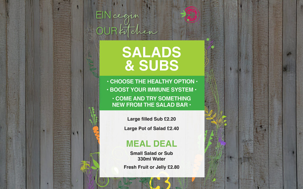 Our Canteen Deal for Salads & Subs