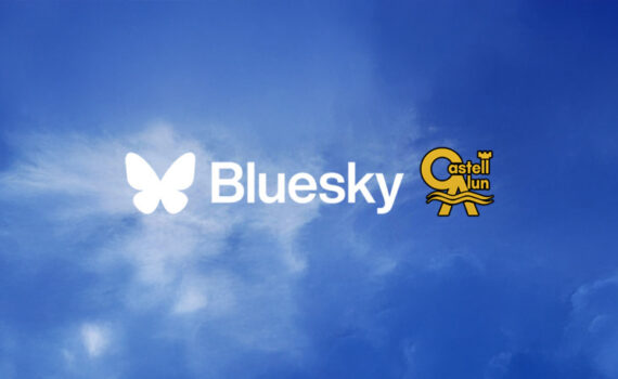 Social media image for the launch of our Bluesky account (22/01/25)