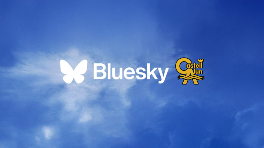 Social media image for the launch of our Bluesky account (22/01/25)