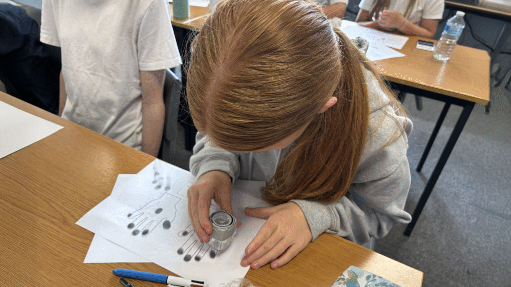 A photograph of an upcoming student from our Year 7 Transition Day, circa June 2025