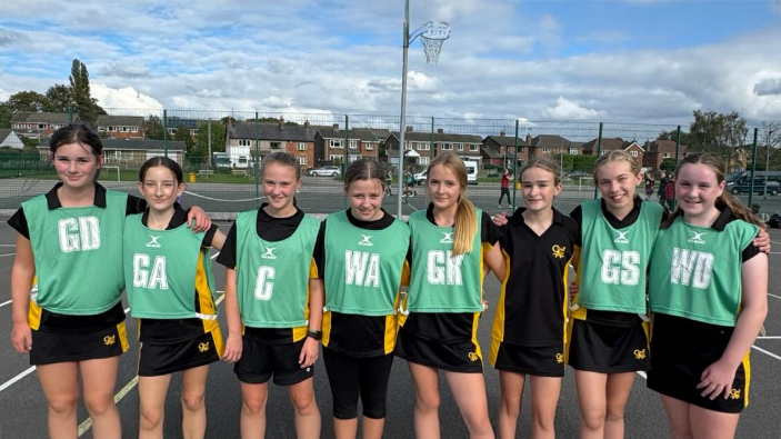 A photograph from the Year 8 Netball play night, circa October 2025