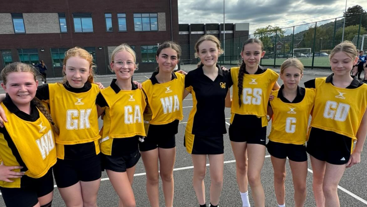 A photograph from the Year 8 Netball play night, circa October 2025