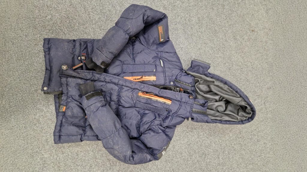 Additional unclaimed items displayed for parents and students as part of the lost property system, circa January 2026